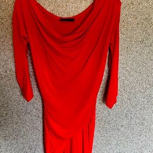 Donna Karen (made in Italy) off-the-shoulder dress